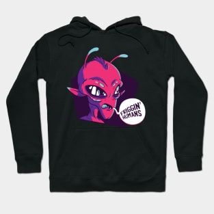 "Friggin Humans" Alien Hoodie